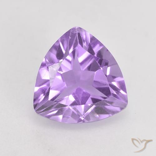 1.59克拉天然紫水晶，胖三角形，VS