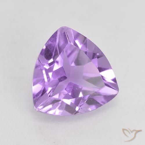 1.59克拉天然紫水晶，胖三角形，VS