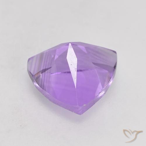 1.65克拉天然紫水晶，胖三角形，VS