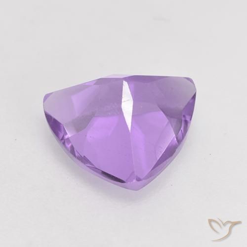 1.62克拉天然紫水晶，胖三角形，VS