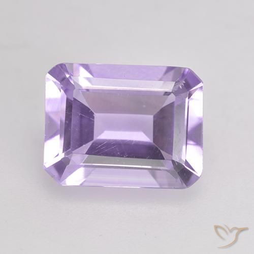 1.97ct 天然 浅紫罗兰色 紫水晶, 祖母绿式切割, VS