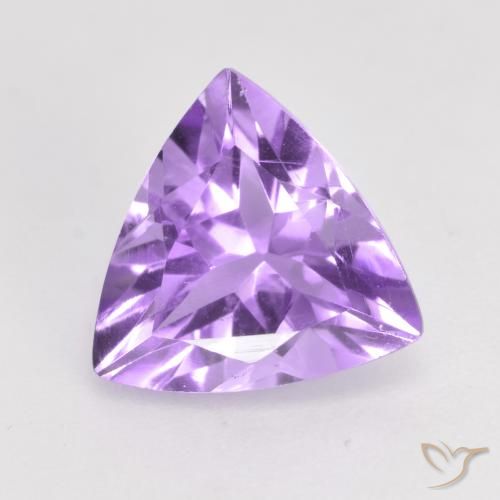 1.60ct 天然 中紫 紫水晶, 胖三角形, VS