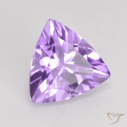 1.60克拉天然紫水晶，胖三角形，VS