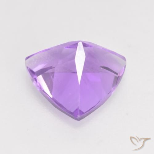 1.60克拉天然紫水晶，胖三角形，VS