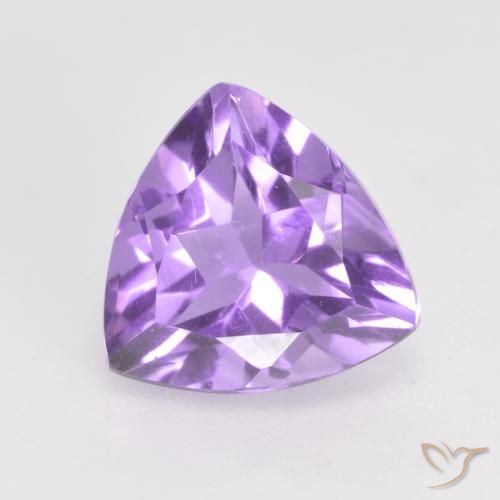 1.62ct 天然 中紫 紫水晶, 胖三角形, VVS-VS