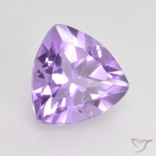 1.86克拉天然紫水晶，胖三角形，VVS-VS