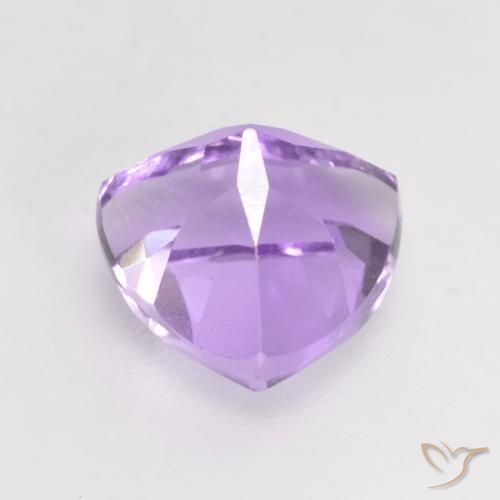 1.86克拉天然紫水晶，胖三角形，VVS-VS