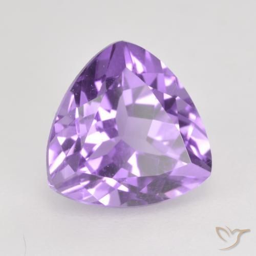 1.86克拉天然紫水晶，胖三角形，VS