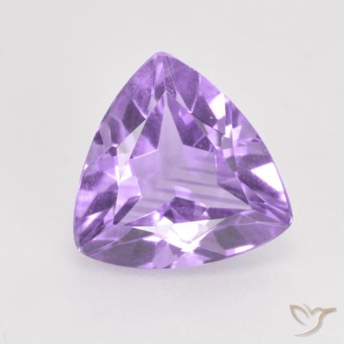 1.44ct 天然 中紫 紫水晶, 胖三角形, VS