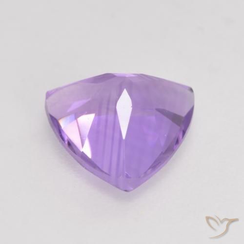 1.44克拉天然紫水晶，胖三角形，VS