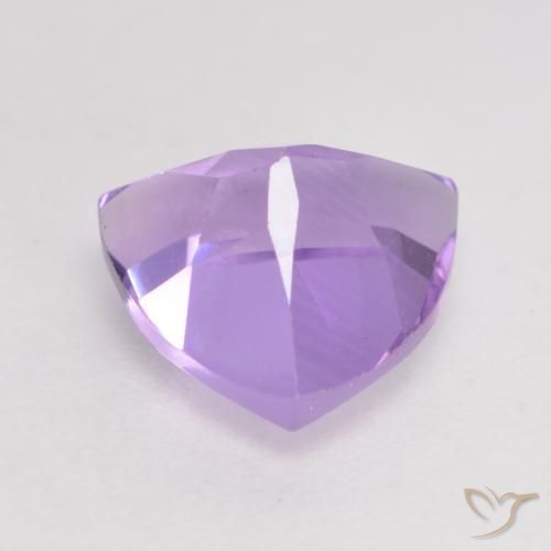 1.65克拉天然紫水晶，胖三角形，VS
