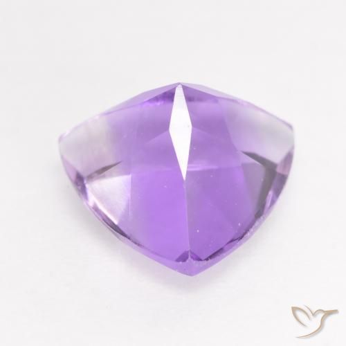 1.64克拉天然紫水晶，胖三角形，VS