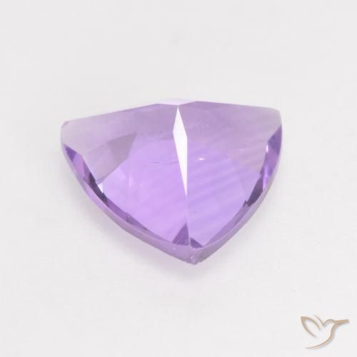 1.35克拉天然紫水晶，胖三角形，VS