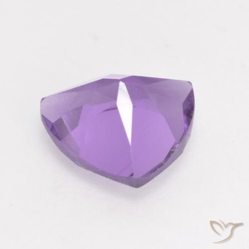 1.44克拉天然紫水晶，胖三角形，VS