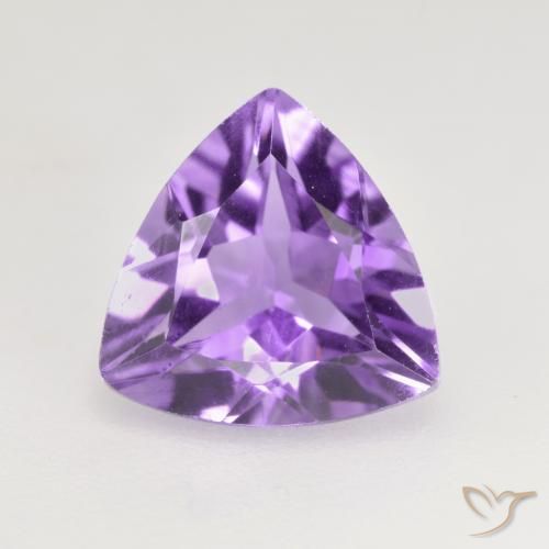 1.45克拉天然紫水晶，胖三角形，VS