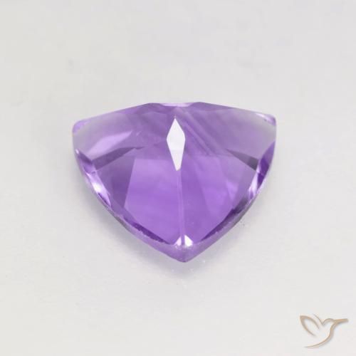 1.45克拉天然紫水晶，胖三角形，VS