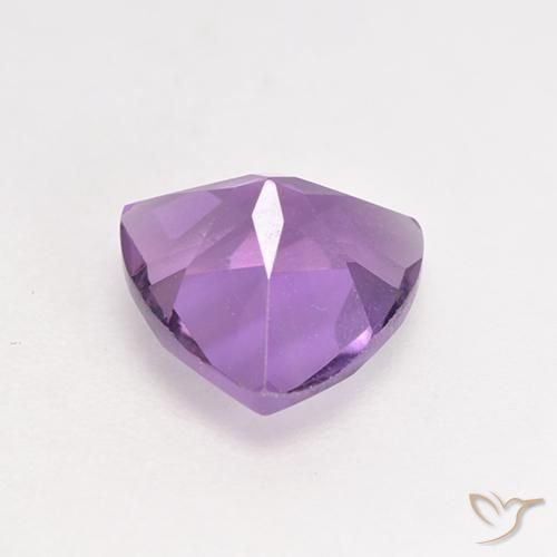 1.61克拉天然紫水晶，胖三角形，VS