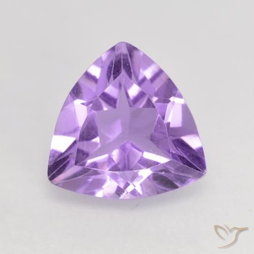 1.53ct 天然 中紫 紫水晶, 胖三角形, VS