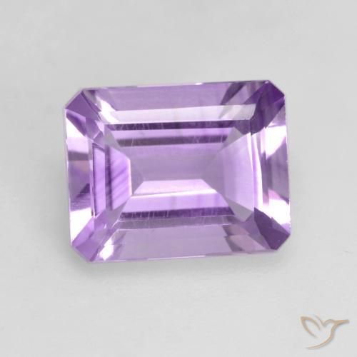1.98ct 天然 中紫 紫水晶, 祖母绿式切割, VS
