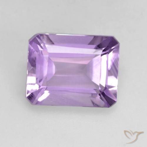 2.17ct 天然 中紫 紫水晶, 祖母绿式切割, VVS-VS