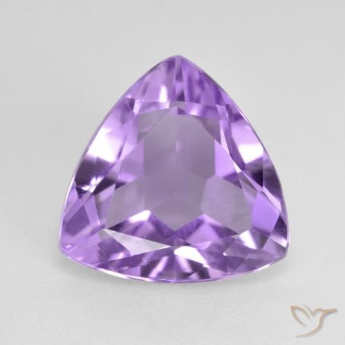 2.60ct 天然 中紫 紫水晶, 胖三角形, VS