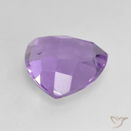 3.12克拉天然紫水晶，胖三角形，VS