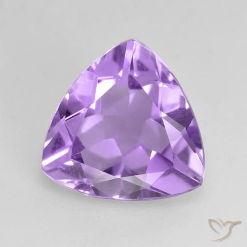 2.60ct 天然 中紫 紫水晶, 胖三角形, VS