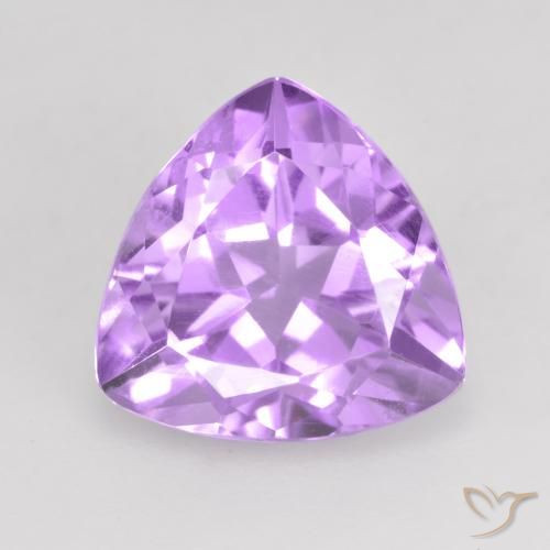 2.91克拉天然紫水晶，胖三角形，VVS-VS