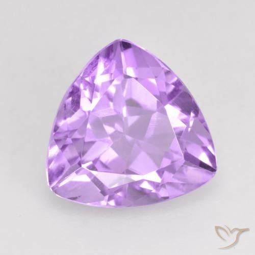 2.91克拉天然紫水晶，胖三角形，VVS-VS
