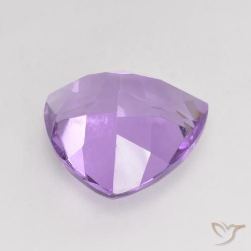 2.91克拉天然紫水晶，胖三角形，VVS-VS