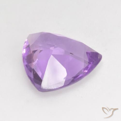 2.59克拉天然紫水晶，胖三角形，VVS-VS