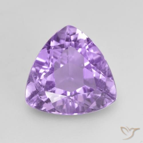 2.70克拉天然紫水晶，胖三角形，VVS-VS