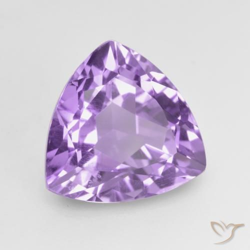3.02克拉天然紫水晶，胖三角形，VVS-VS