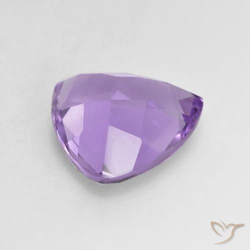 2.68克拉天然紫水晶，胖三角形，VVS-VS