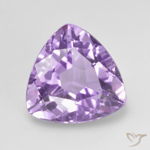 3.06克拉天然紫水晶，胖三角形，VVS-VS