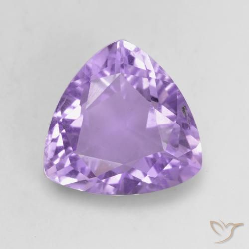 2.53ct 天然 中紫 紫水晶, 胖三角形, VVS-VS