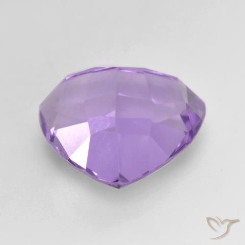 3.03克拉天然紫水晶，胖三角形，VVS-VS