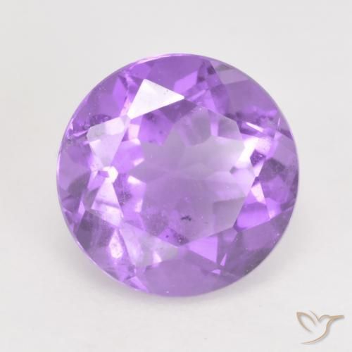 1.17克拉天然紫水晶，圆形的，VS