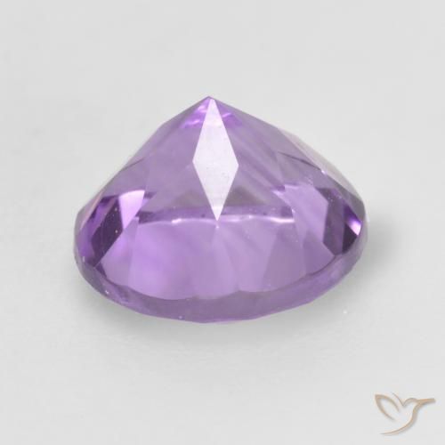1.26克拉天然紫水晶，圆形的，VS