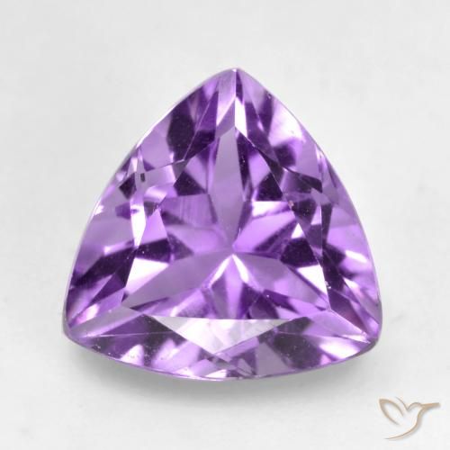 1.59ct 天然 中等紫罗兰色 紫水晶, 胖三角形, VVS-VS