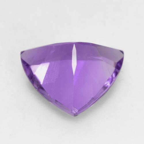 1.33克拉天然紫罗兰色紫水晶，三角形，8.3×8.2毫米，VVS-VS