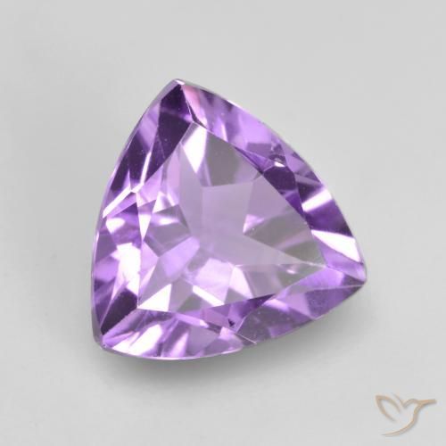 1.57克拉天然紫水晶，胖三角形，VVS-VS