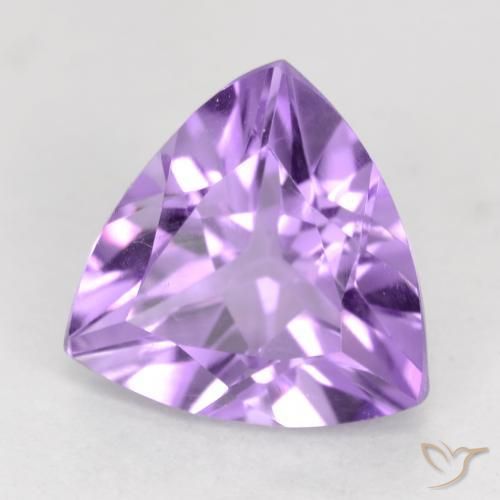 2.18克拉天然紫水晶，胖三角形，VVS-VS