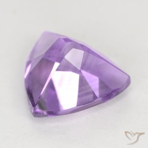2.18克拉天然紫水晶，胖三角形，VVS-VS