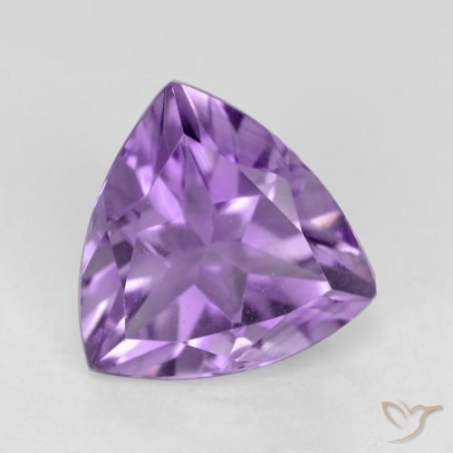 2.30ct 天然 中紫 紫水晶, 胖三角形, VVS-VS