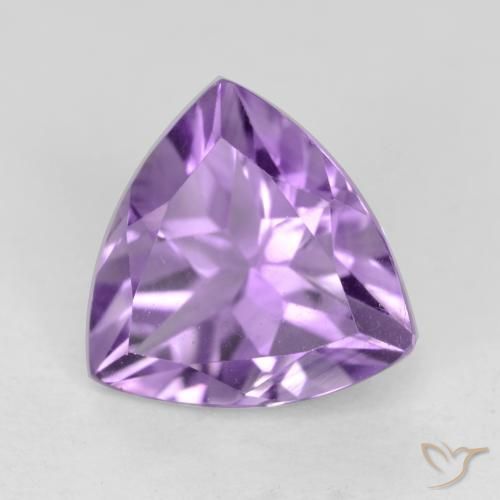 2.30克拉天然紫水晶，胖三角形，VVS-VS