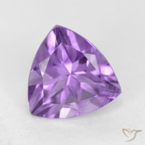 2.26克拉天然紫水晶，胖三角形，VVS-VS