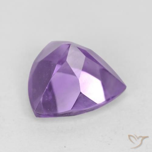 2.26克拉天然紫水晶，胖三角形，VVS-VS