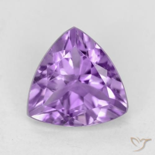 2.19克拉天然紫水晶，胖三角形，VVS-VS
