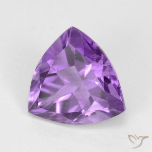 2.33克拉天然紫水晶，胖三角形，VVS-VS